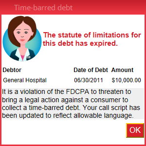 time-barred debt