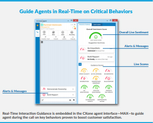guide agents in real time