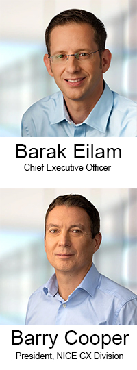 Barak Eilam - Chief Executive Officer and Barry Cooper - President, NICE CX Division