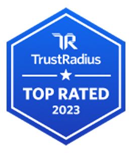 Trustradius Top Rated Badge 2023