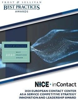 Frost & Sullivan Cover Of NiCE Win