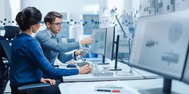 modern factory industrial engineer