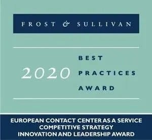 NiCE INCONTACT RECOGNIZED WITH FROST & SULLIVAN 2020 BEST PRACTICES AWARD