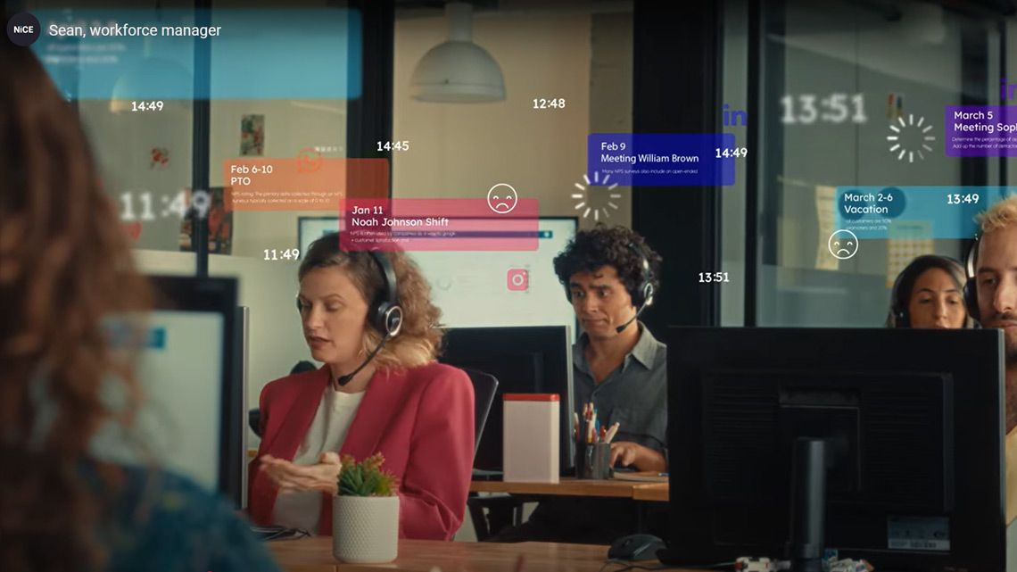 Optimisez la performance de votre centre de contact avec NiCE CXone WFM