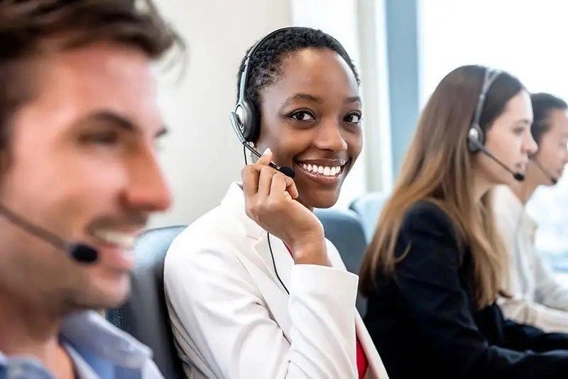 african american woman working
