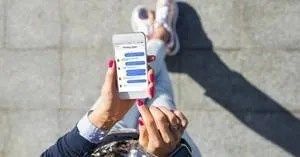 When contact centers meet their constituents in the digital channels they live in, it drives a myriad of advantages. Woman texts government agency about contact tracing. 