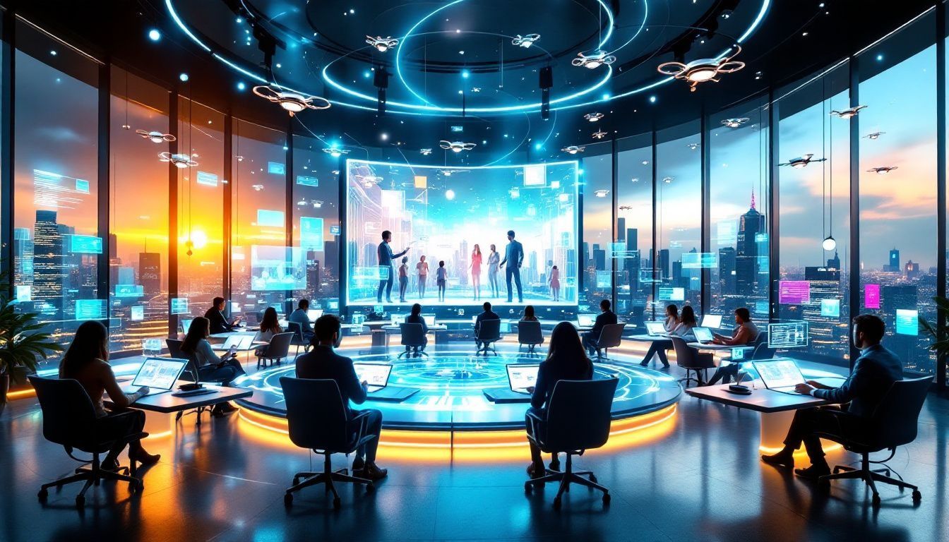 Future trends in AI for contact centers, highlighting advancements and integration with omnichannel platforms.