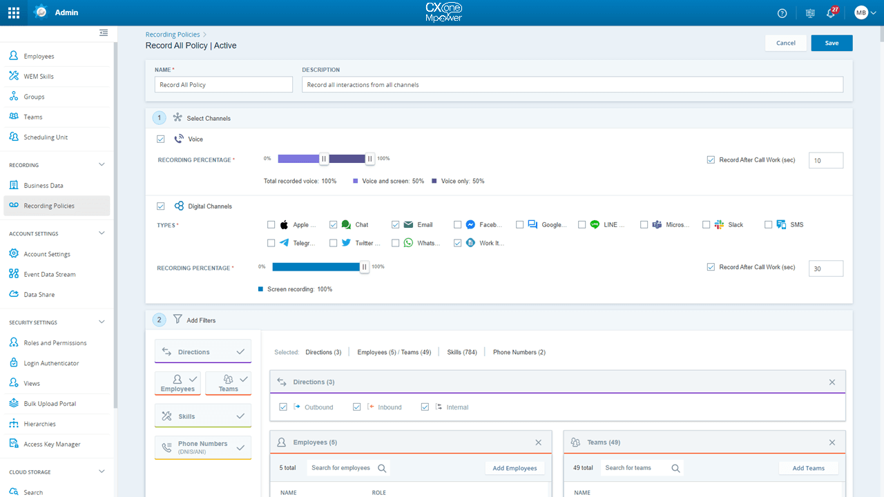 Interaction Recording and Management - Product Tour