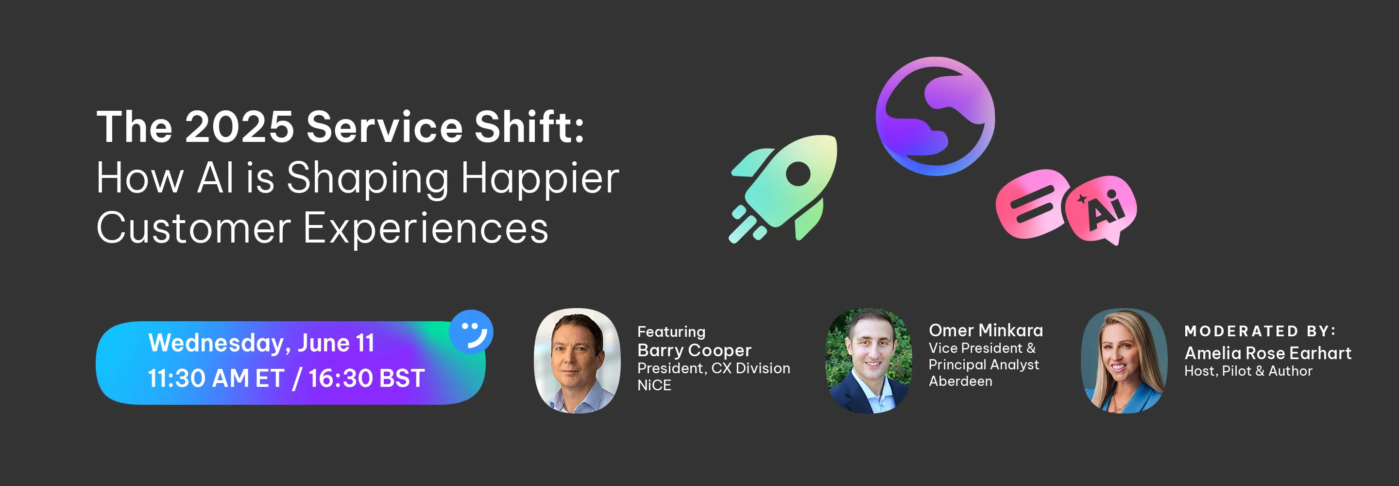 The 2025 Service Shift: How AI is Shaping Happier Customer Experiences banner