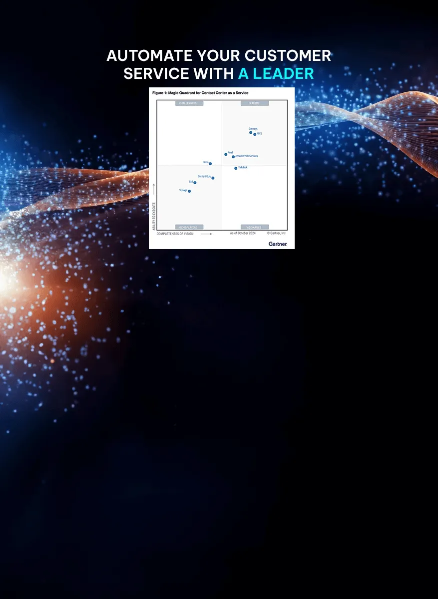 NICE Named a Leader in the 2024 Gartner® Magic Quadrant™ for Contact Center as a Service