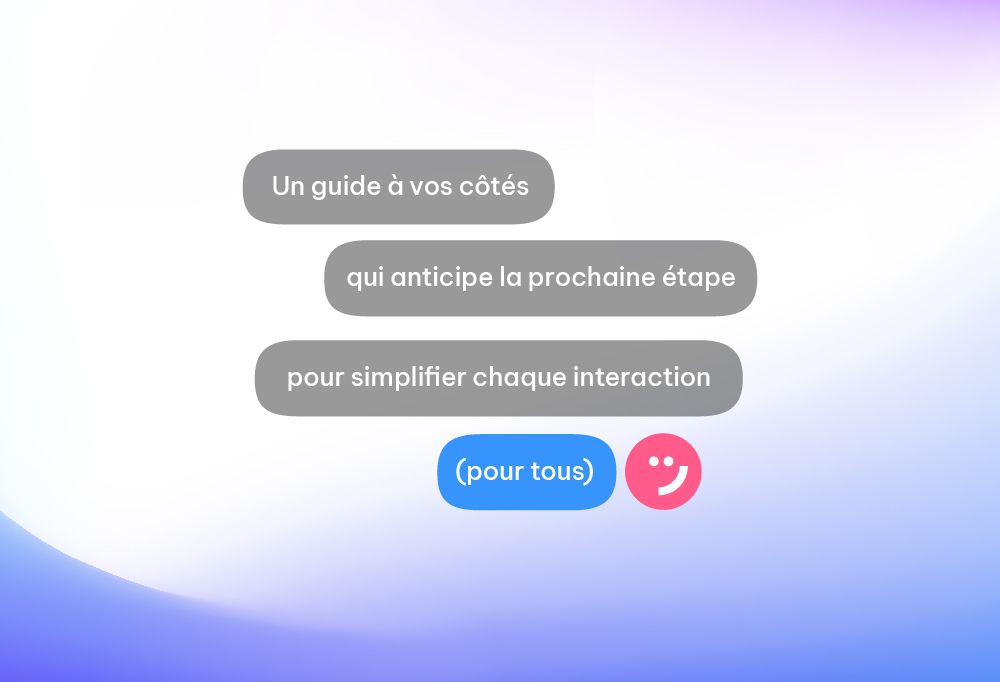 L’atout secret de vos équipes. Grâce à l’IA, les copilotes savent quoi faire et quand le faire, pour des interactions plus fluides à chaque étape.