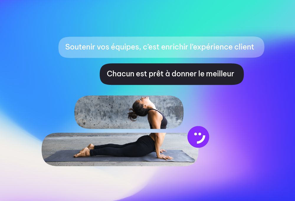 Des équipes épanouies font des clients satisfaits. Nos outils s’adaptent au travail flexible tout en maintenant la connexion, l’engagement et la performance de chacun.