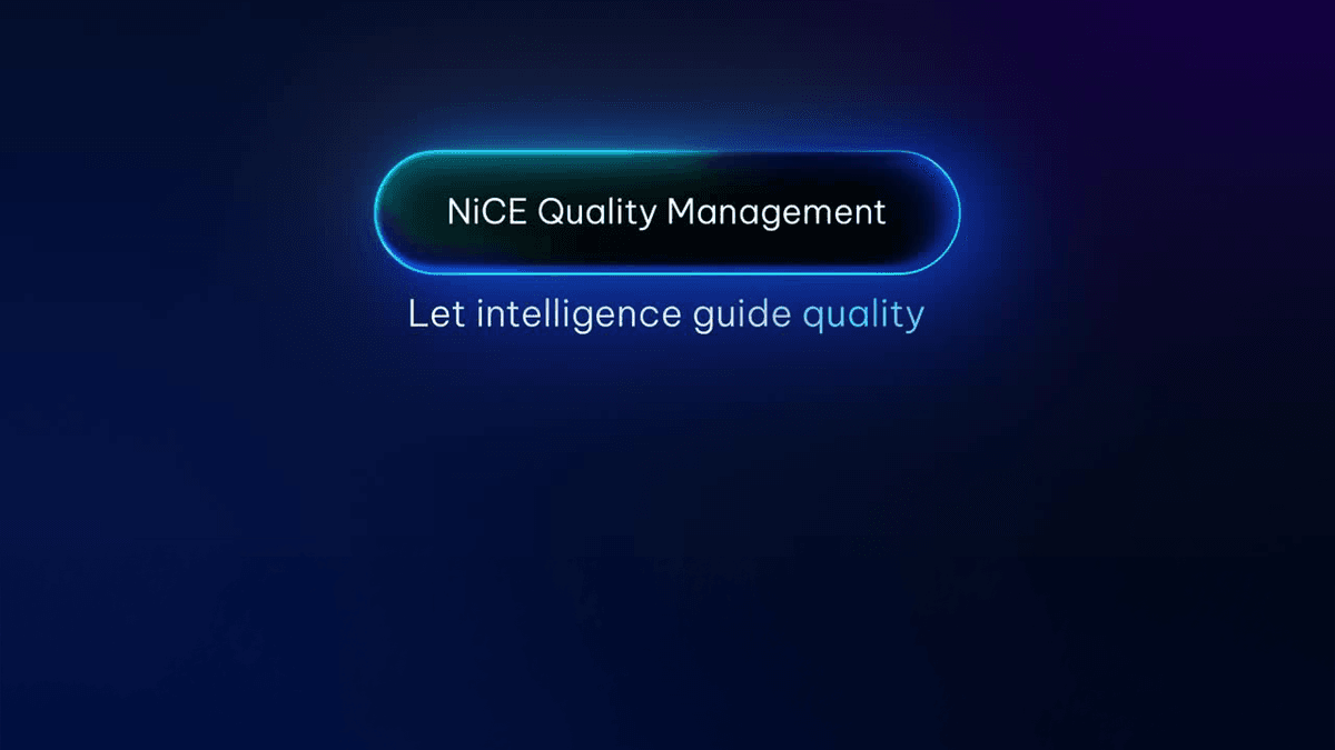 AI CX Quality Management | NiCE