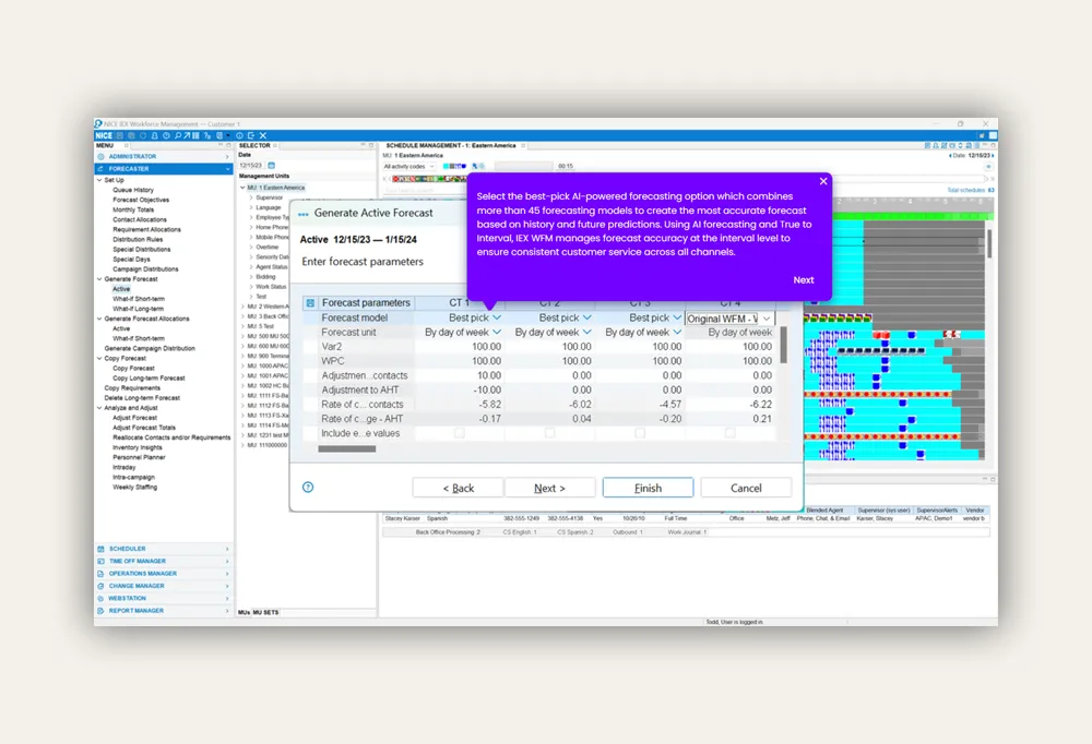 AI workforce management software | NiCE