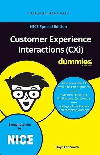eBook-Customer Experience Interactions (CXi) For Dummies, a NiCE special edition