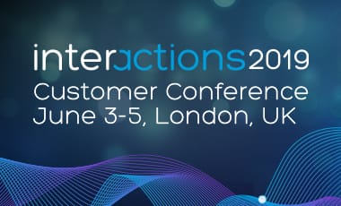 NiCE Interactions EMEA 2019 - Breaking the restraints of engagement