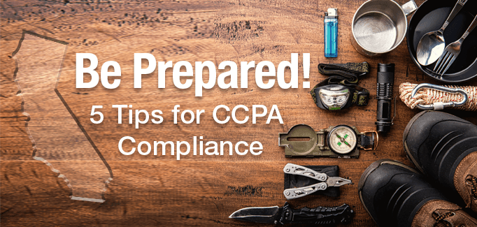 5 Ways to Prepare CCPA Compliance