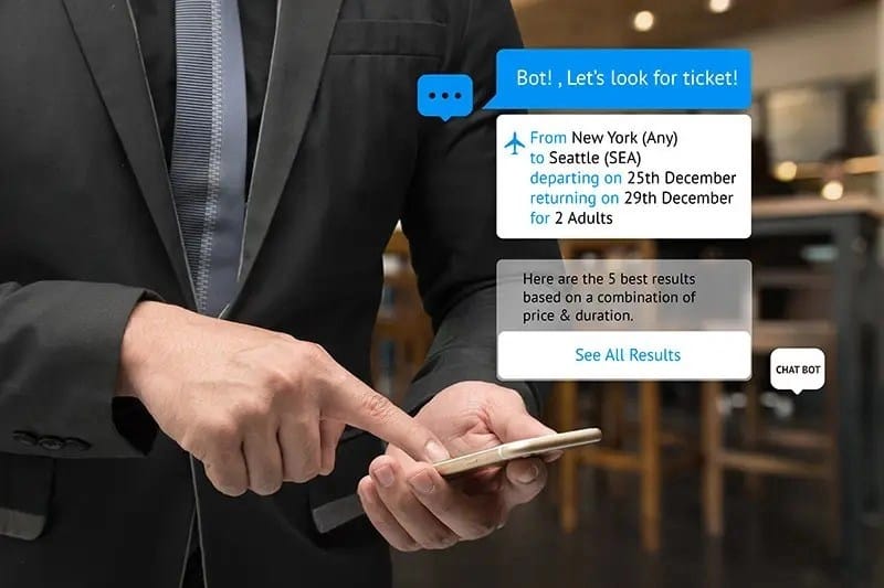 chat bot future marketing concept business