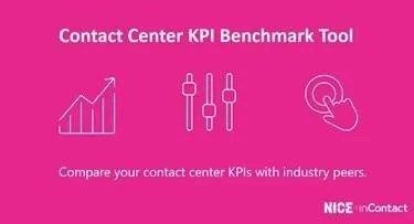 Contact Center KPI Benchmark Tool compares contact centers to industry peers.