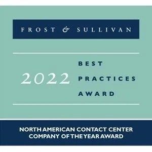 NiCE Named 2022 Company of the Year in the North American Contact Center Industry by Frost & Sullivan