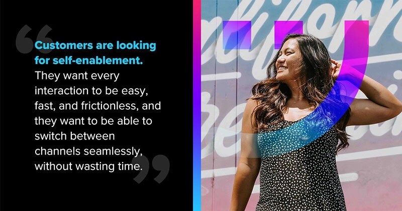 How VOC can help you create frictionless, self-directed digital journeys so customers are in the driverâs seat - Customers are looking for self-enablement
