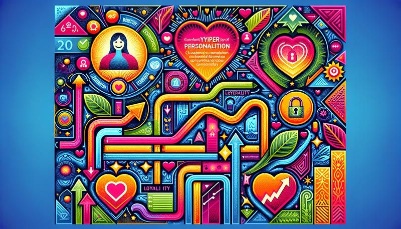 A visual representation of the key benefits of hyper personalization in customer engagement.