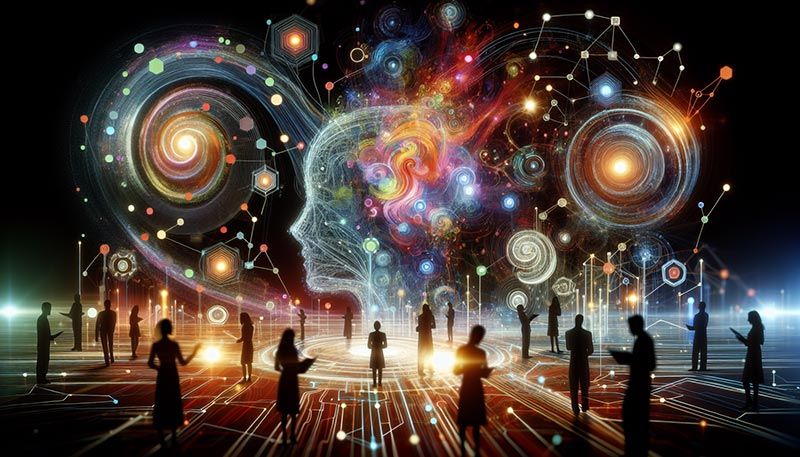 An illustration of AI and machine learning in dynamic personalization.