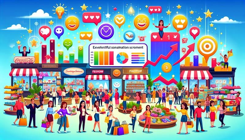 An illustration of successful case studies in real-time personalization.