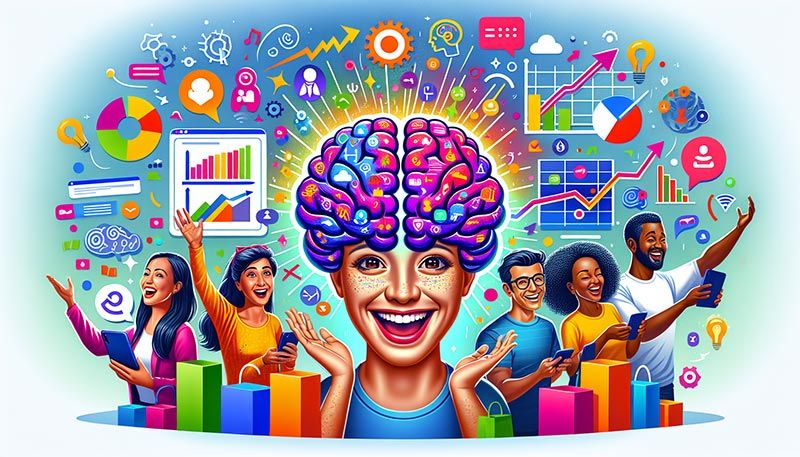 An illustration representing AI driven personalization strategies for marketers.