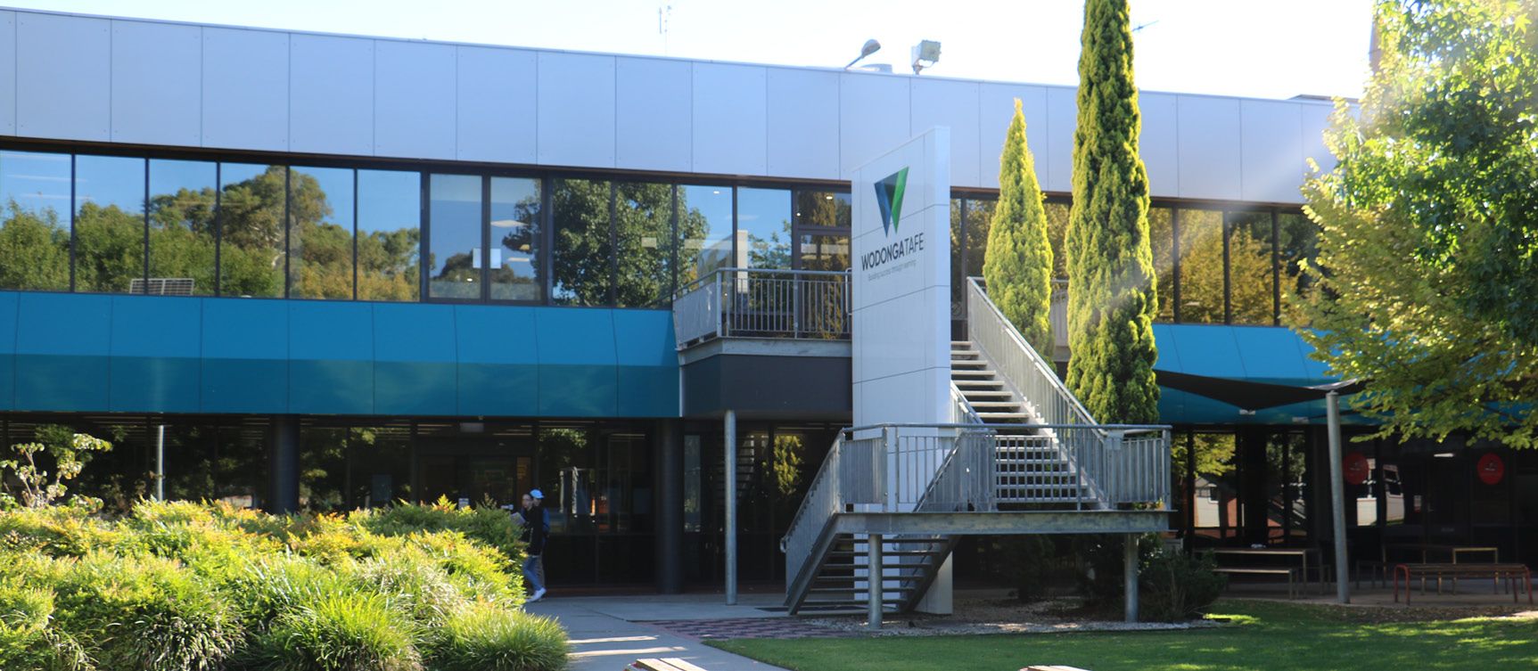 Entrance to Wodonga TAFE Building A, level 2