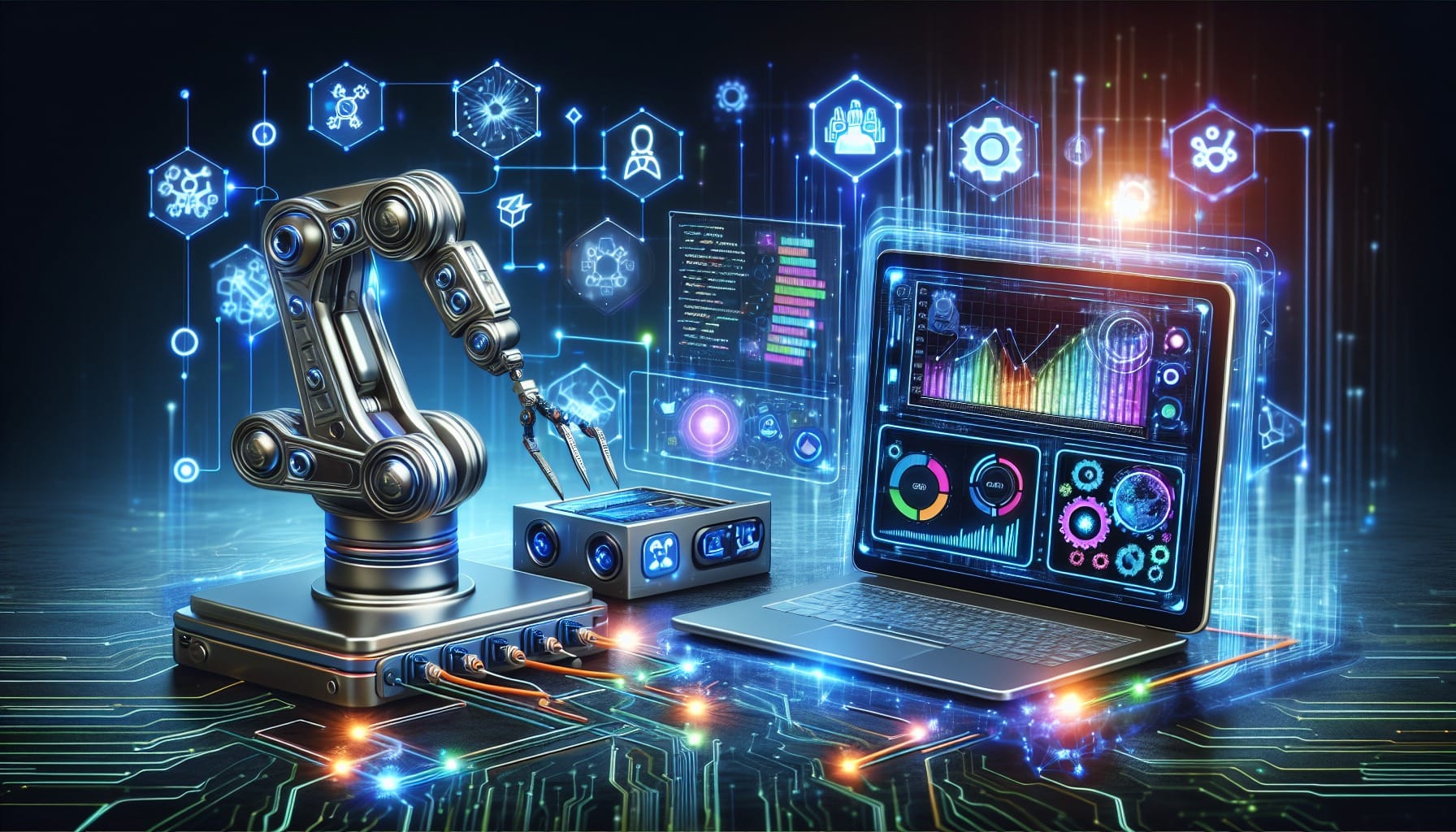 An illustration of machine learning applications in software testing.