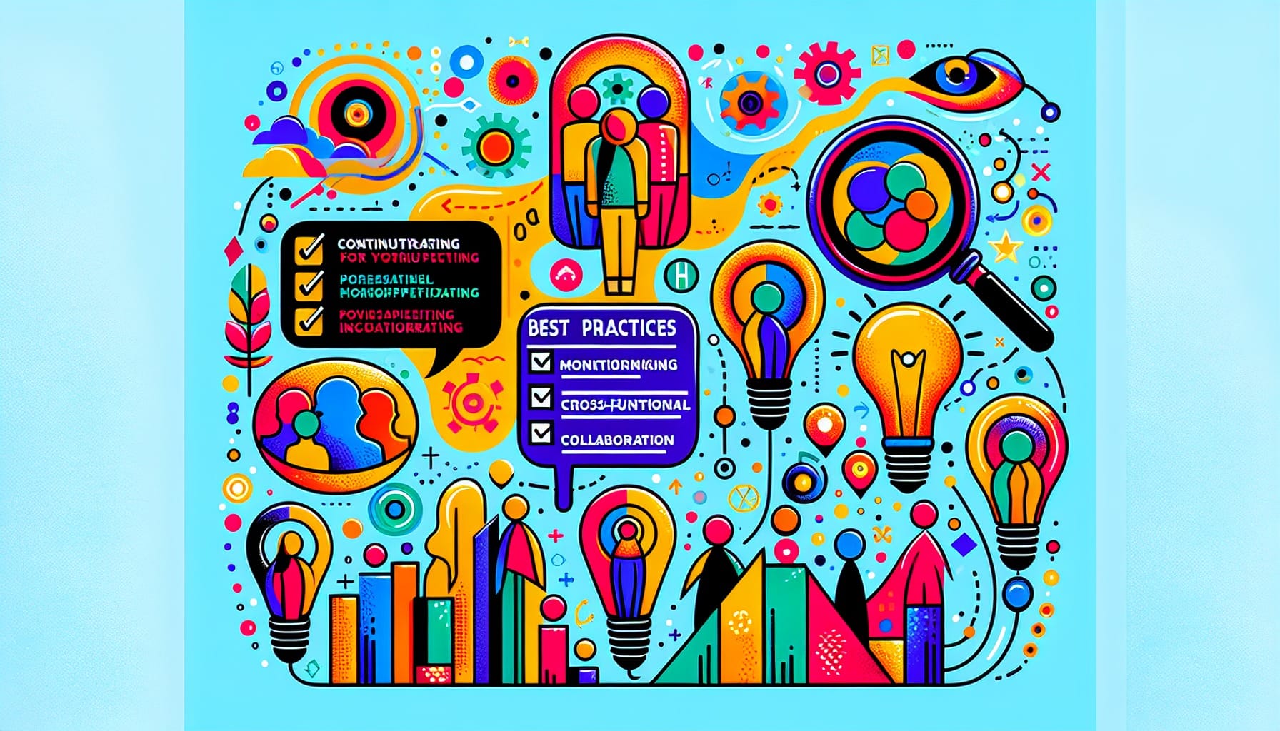 An illustration of best practices for maximizing predictive analytics impact.