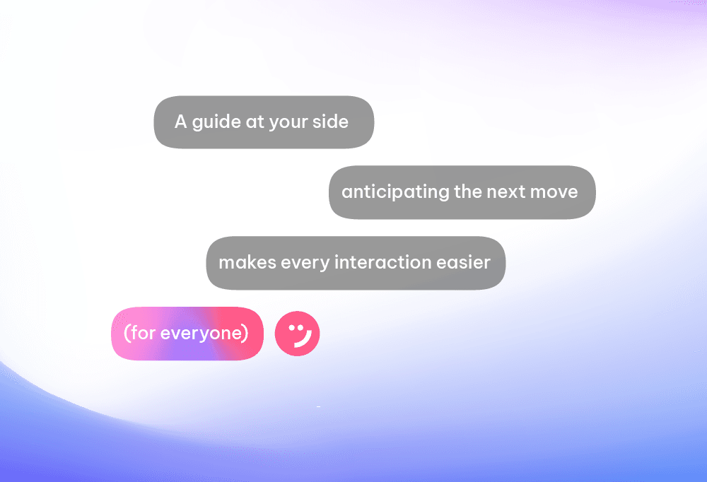 El arma secreta de su equipo. Los copilotos de AI saben exactamente qué hacer y cuándo hacerlo, lo que hace que cada interacción fluya mejor.