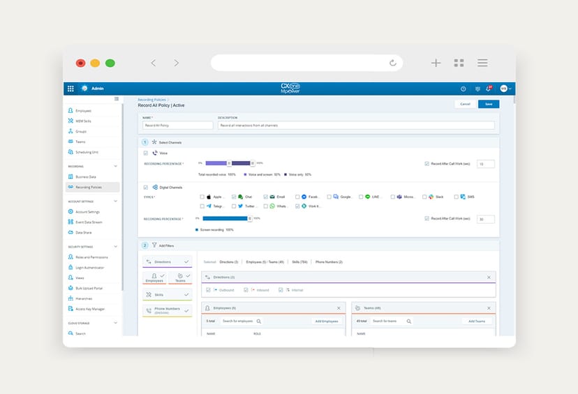 Nice Inform Recording AI Call Recording Software - Interaction Recording and Management ...